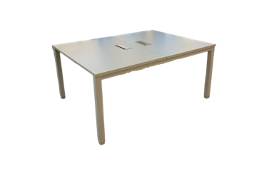 Bench de 2 120x80 blanc et top access arrondi JOBI - Reconditionné