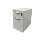 Caisson slim 2 tiroirs blanc JOBI - Reconditionné