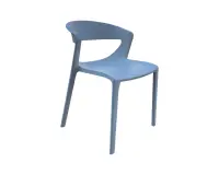 Chaise Kastel Kicca One Blanc JOBI - Reconditionné