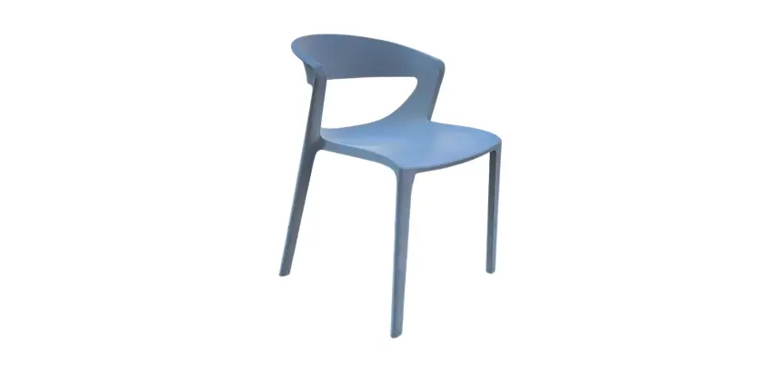 Chaise Kastel Kicca One Blanc JOBI - Reconditionné