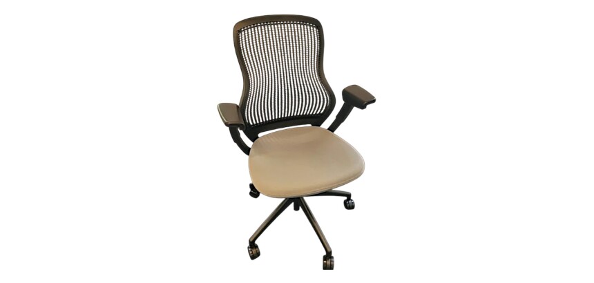 Siège ergonomique Knoll ReGeneration Gris clair DESIR 8 - Reconditionné
