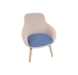 Chauffeuse Sokoa Eneka beige assise bleue - Reconditionné