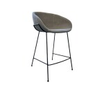 Chaise mi-haute Zuiver grise JOBI - Reconditionné