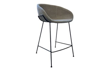 Chaise mi-haute Zuiver grise JOBI - Reconditionné