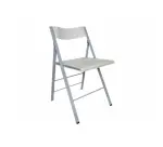 Chaise pliante Argal by Sokoa blanche - Reconditionné