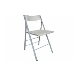 Chaise pliante Argal by Sokoa blanche - Reconditionné