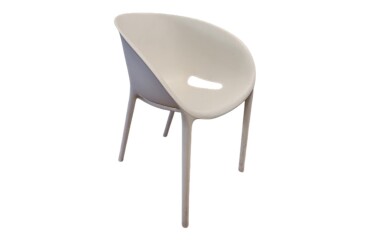 Chaises DISQUE Egg Blanche - Reconditionné