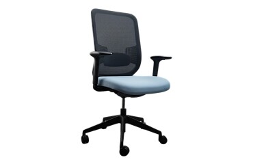 Siège ergonomique Orangebox DO HBA Bleu  - Reconditionné