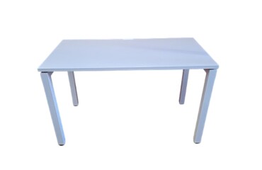 Bureau Steelcase PORTICO 120x60cm blanc HAMEAU - Reconditionné