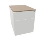 Caisson mobile 2T Steelcase CIRILA blanc - Reconditionné