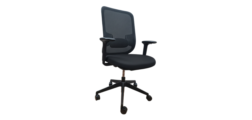 Siège ergonomique OrangeBox DO HBA Noir - Reconditionné