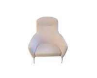 Chauffeuse Softline LINZI rose pâle - Reconditionné