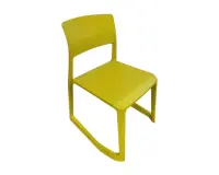 Chaise Vitra Tip Ton jaune - Reconditionné