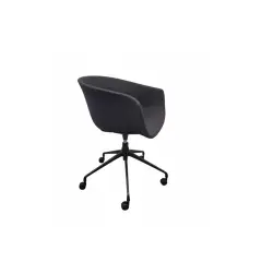 Fauteuil à roulettes Arper LINZI gris foncé - Reconditionné