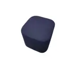 Pouf Softline LINZI bleu marine carré - Reconditionné