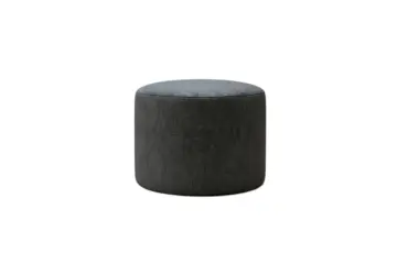 Pouf Haworth LINZI noir carré - Reconditionné