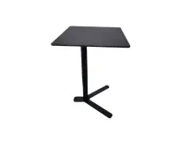 Table basse Lapalma LINZI réglable carrée noire - Reconditionné