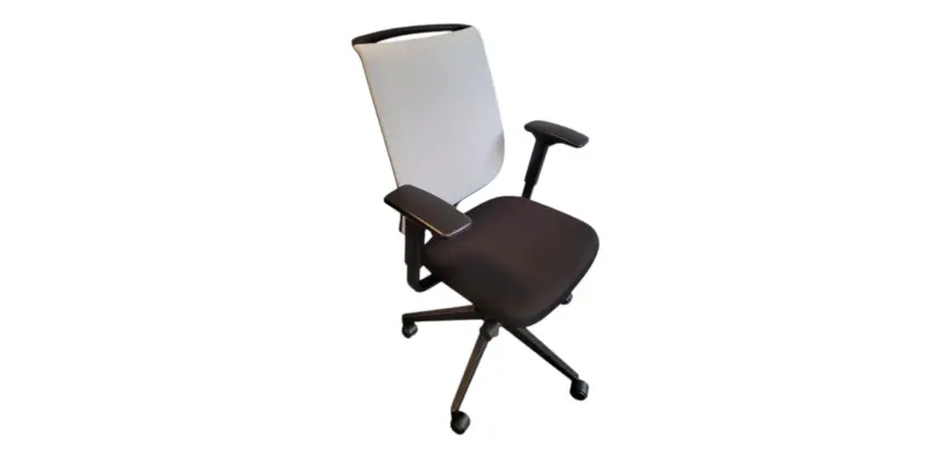 Siège Steelcase Reply Air gris/noir - Reconditionné