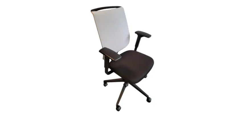 Siège Steelcase Reply Air gris/noir - Reconditionné