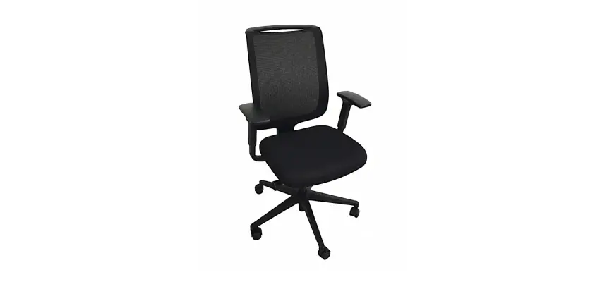 Siège Steelcase Reply Air noir/noir- Reconditionné