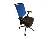 Siège Steelcase Reply Air bleu/noir - Reconditionné