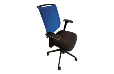 Siège Steelcase Reply Air bleu/noir - Reconditionné