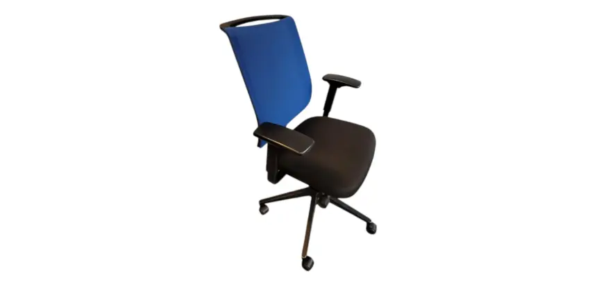 Siège Steelcase Reply Air bleu/noir - Reconditionné