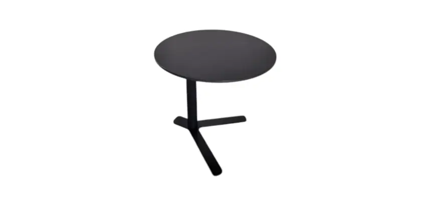 Table basse Lapalma LINZI réglable ronde noire - Reconditionné