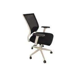 Siège ergonomique Euromof Sydney blanc 1D - Reconditionné