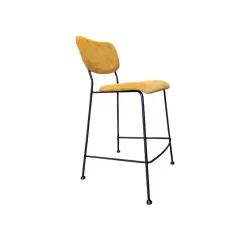Chaise mi haute jaune ZUIVER BENSON H65- Reconditionné