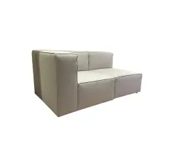 Canapé modulaire DESIR 9 beige 205x90 - Reconditionné