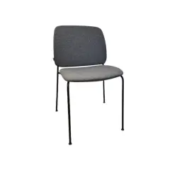 Chaise de réunion Akaba grise DESIR 9 - Reconditionné