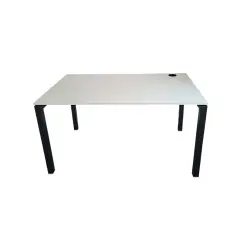 Bureau individuel Aléa Blanc 140x80cm DESIR 9 - Reconditionné
