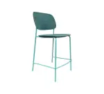 Chaise mi-haute bleue SPASKA - Reconditionné