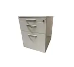 Caisson mobile blanc 2 Tiroirs+ Plumier RECEP 3 - Reconditionné