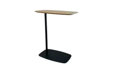 Table d'appoint pied noir PHILIPPE - Reconditionné