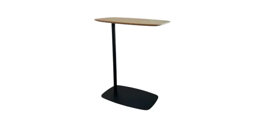 Table d'appoint pied noir PHILIPPE - Reconditionné