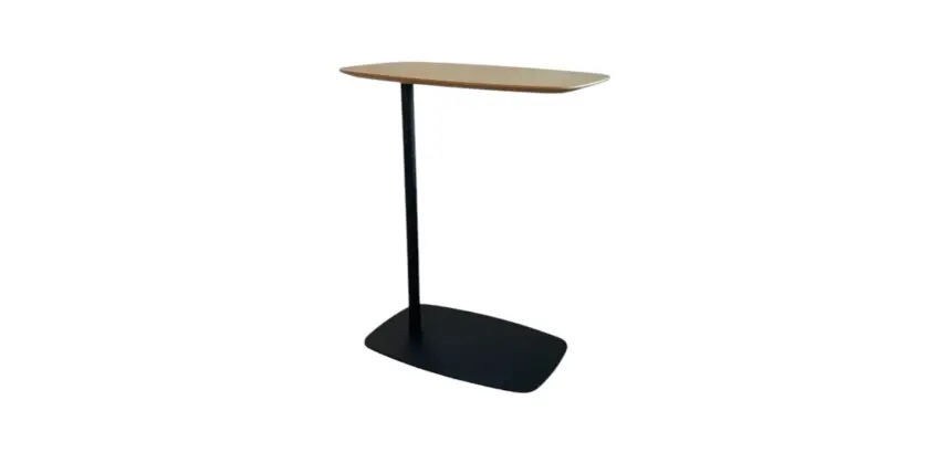 Table d'appoint pied noir PHILIPPE - Reconditionné