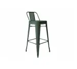 Tabouret haut vert Tolix PHILIPPE - Reconditionné
