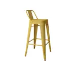 Tabouret haut jaune TOLIX PHILIPPE - Reconditionné