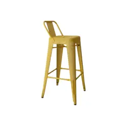 Tabouret haut jaune TOLIX PHILIPPE - Reconditionné