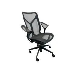 Siège Herman Miller COSM bleu accoudoirs fixes - Reconditionné