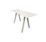 Table de réunion haute 200x80 H107 Blanc Blanc MANON - Reconditionné