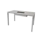 Bureau individuel Steelcase BRICE 120x60 Blanc - Reconditionné