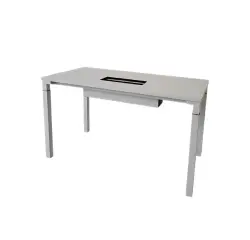 Bureau individuel Steelcase BRICE 120x60 Blanc - Reconditionné