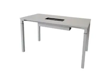 Bureau individuel Steelcase BRICE 120x60 Blanc - Reconditionné