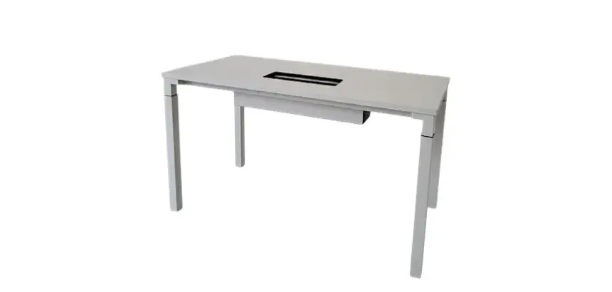 Bureau individuel Steelcase BRICE 120x60 Blanc - Reconditionné