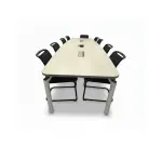 Table de réunion RENE 2 Majencia 320x110cm