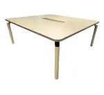 Table de réunion RENE 2 Majencia 180x160cm