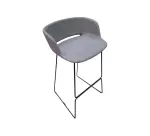 Tabouret haut Pedrali DESIR 11 gris H95 - Reconditionné